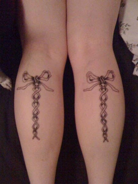 Bow Leg Tattoo