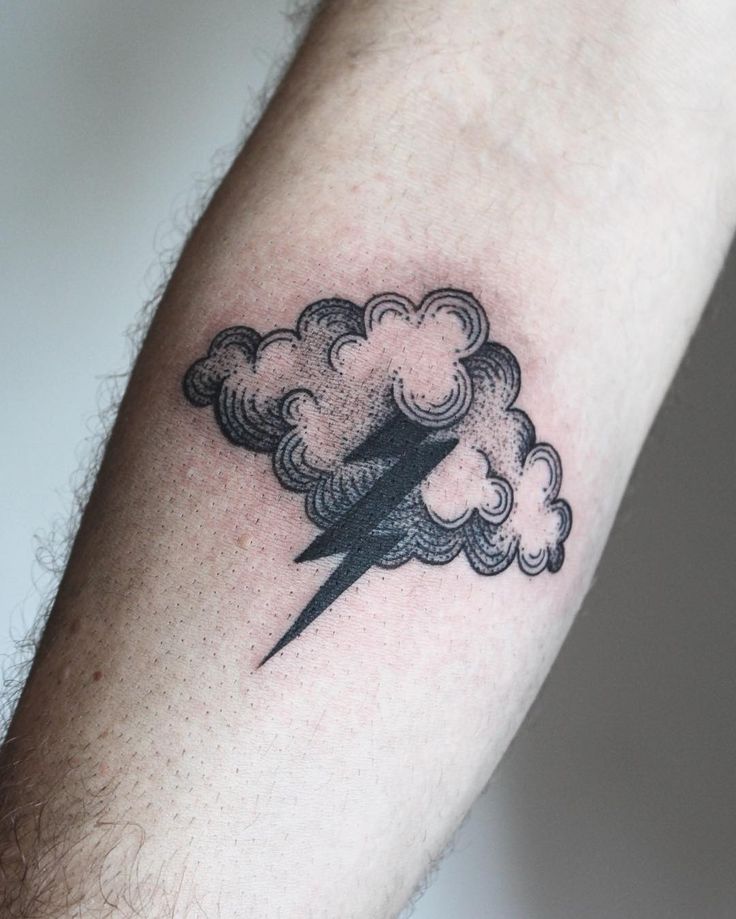 Cloud Simple Tattoo