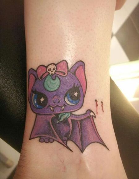 Cute Bat Tattoos