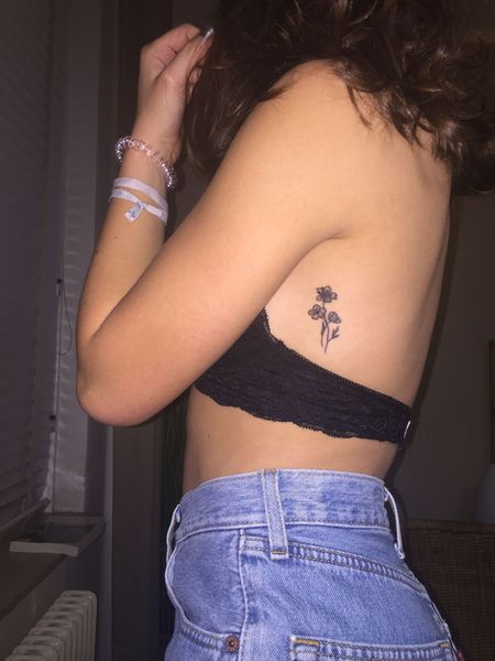 Cute Rib Tattoo