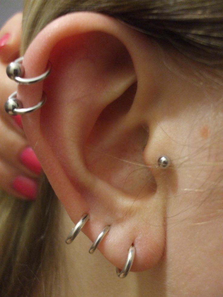 Double Ear Piercing