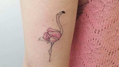Flamingo Tattoos For Women