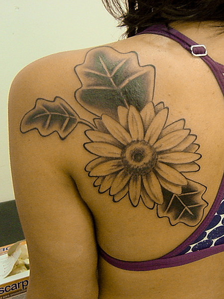 Gerbera Daisy Tattoo