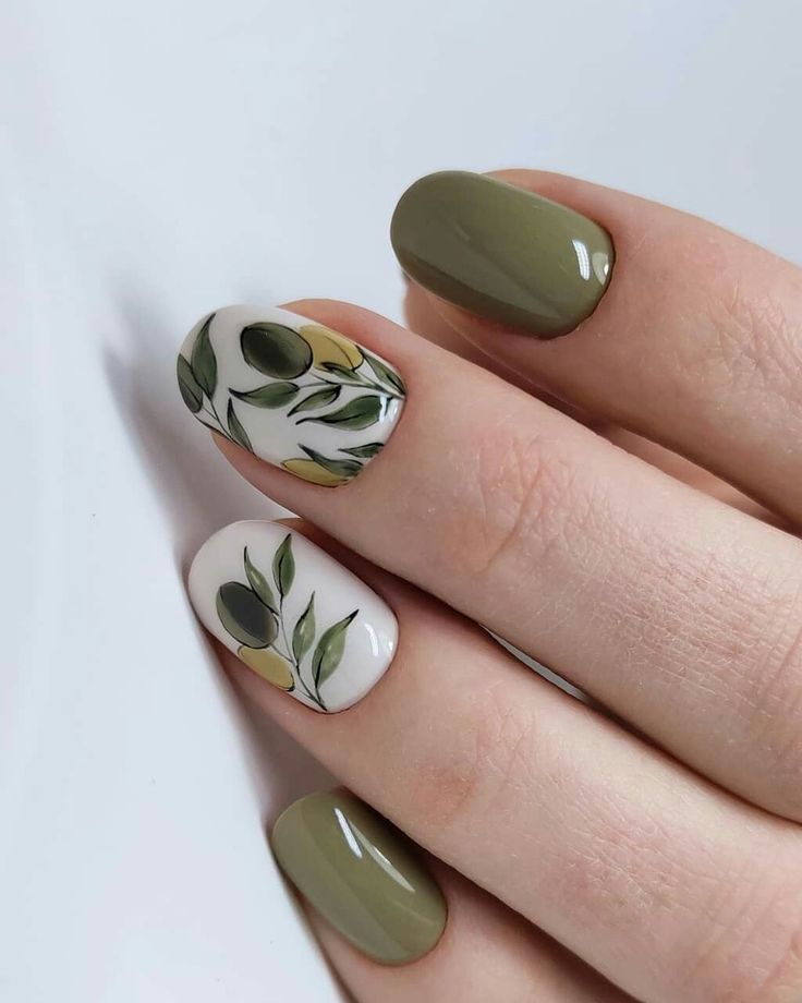 Green Spring Nails