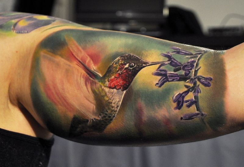 Hummingbird Tattoo Designs