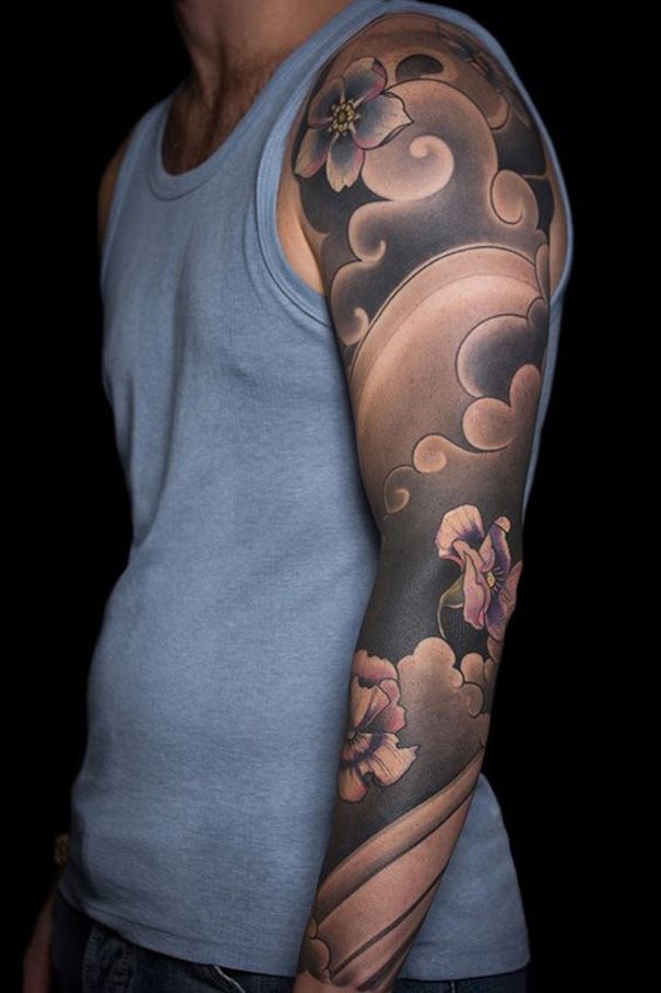 Japanese Cloud Tattoos