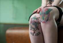 Knee Tattoos Designs
