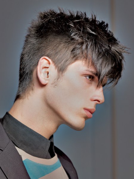Mullet With Taper Fade And Fringe