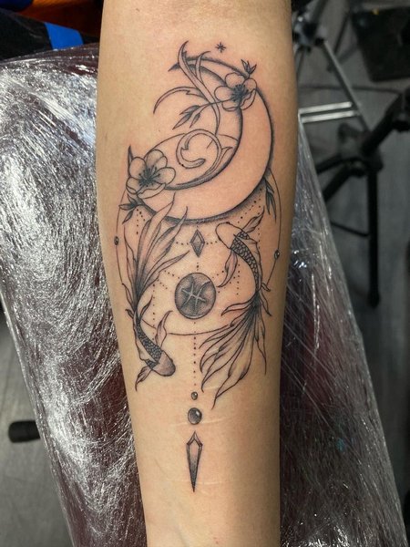 Pisces Arm Tattoo