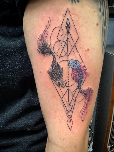 Pisces Fish Tattoo