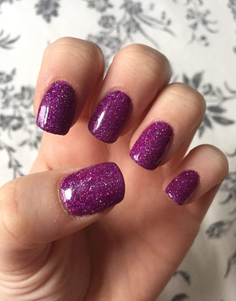 Purple Revel Nails