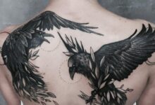 Raven tattoos Designs