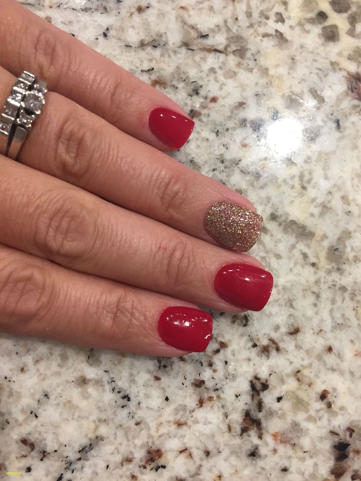 Red Revel Nails