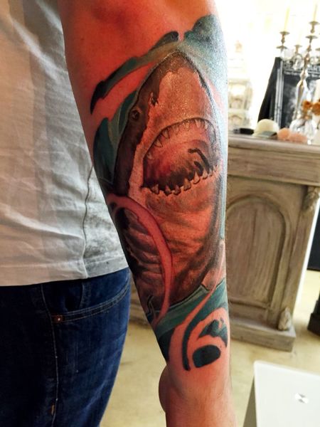 Shark 3D Tattoos