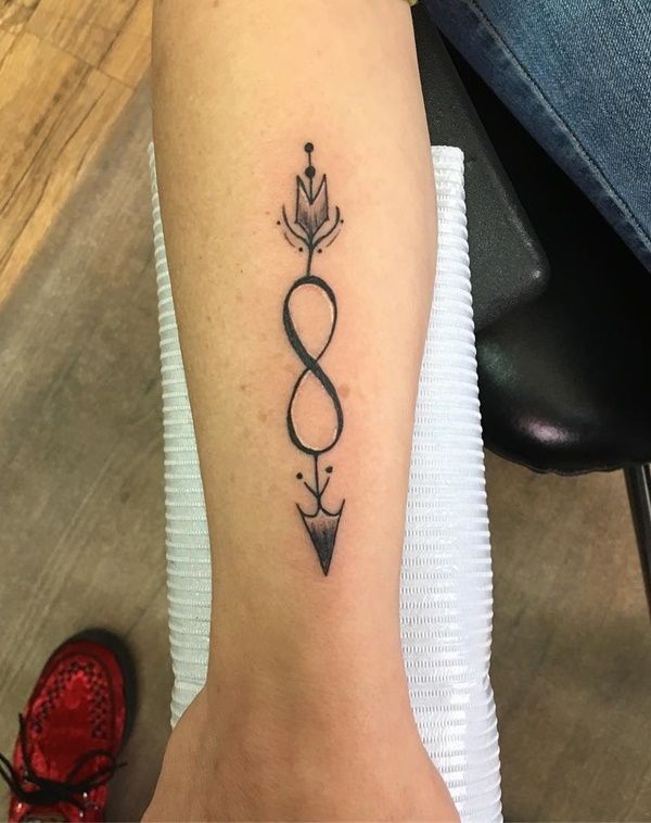 Simple Arrow Tattoo