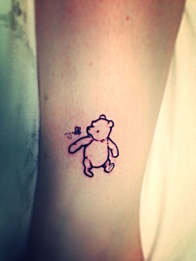 Simple Bear Tattoo