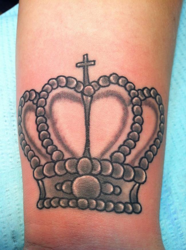 Simple Crown Tattoo