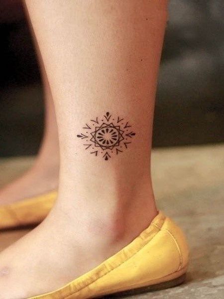 Simple Leg Tattoos