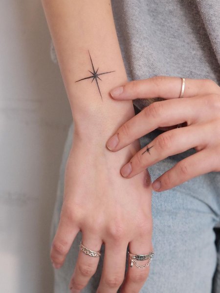 Simple Star Tattoo