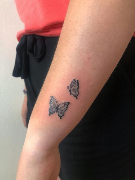 Small Butterfly Tattoo