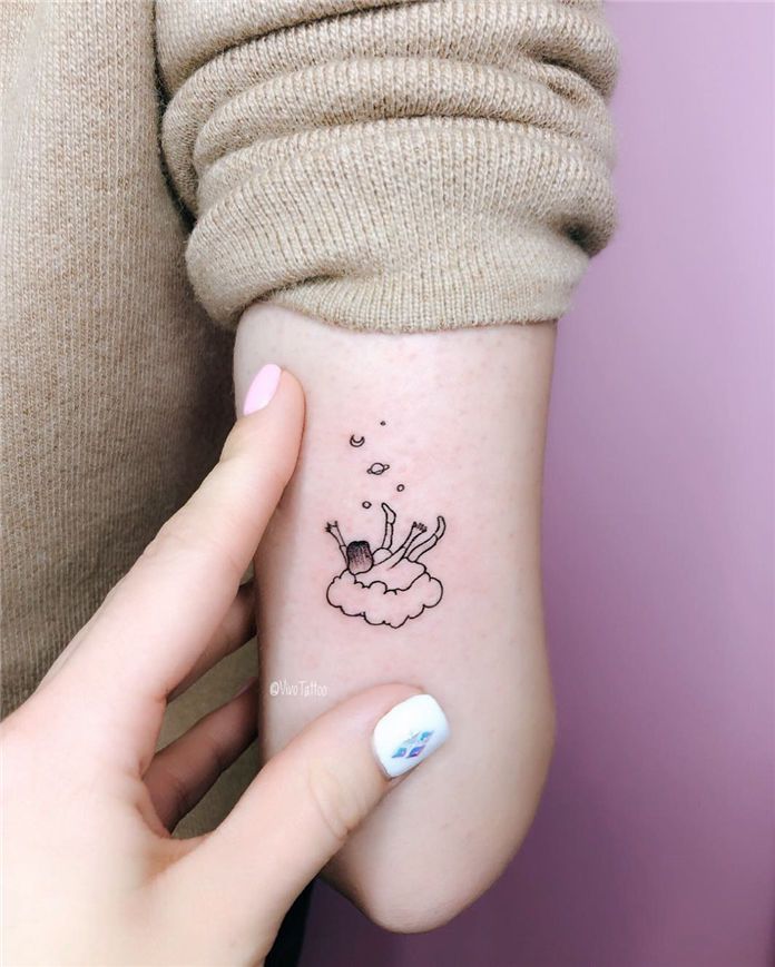 Small Cloud Tattoo