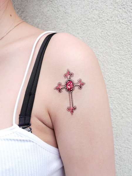 Small Cross Tattoo