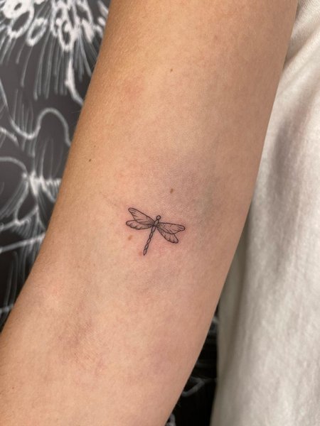 Small Dragonfly Tattoo