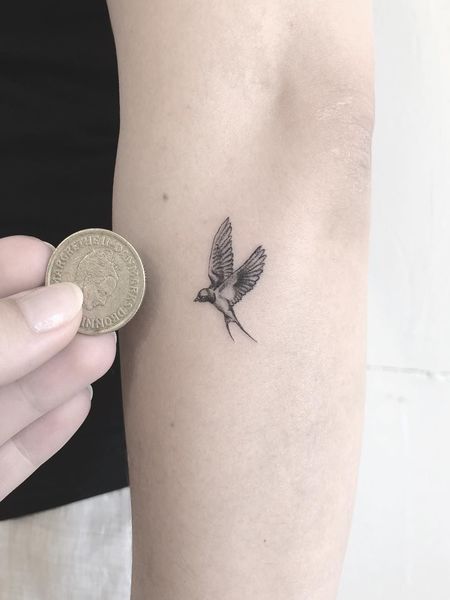 Small Swallow Tattoo