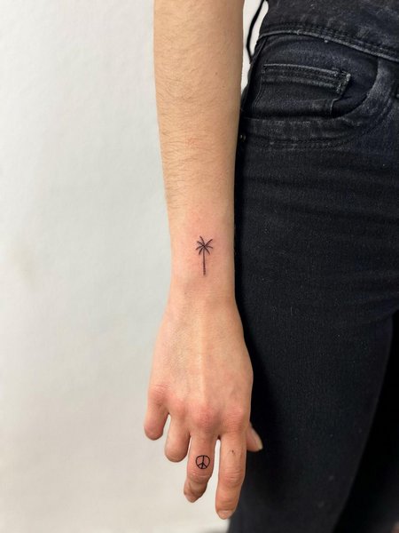 Small Tree Tattoo