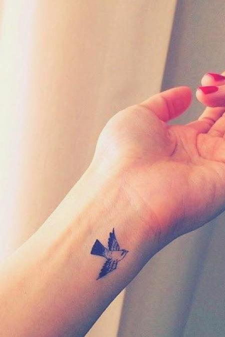 Sparrow Wrist Tattoos