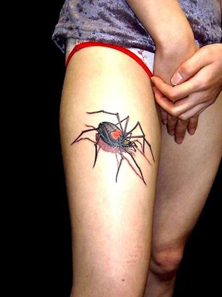 Spider Leg Tattoo