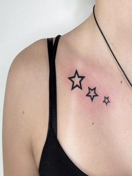 Star Chest Tattoo