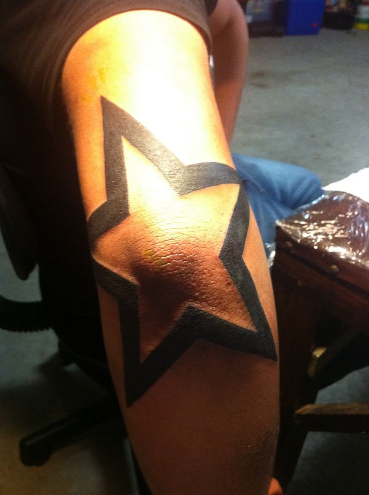 Star Elbow Tattoo