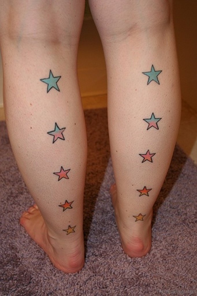 Star Leg Tattoo