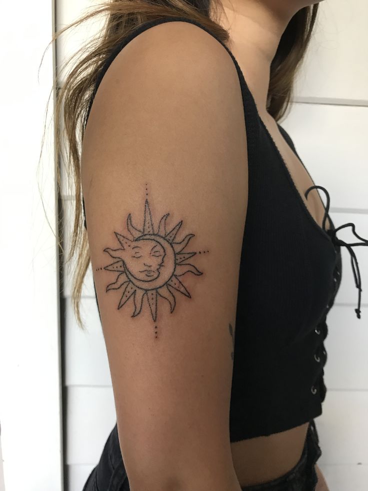Sun Arm Tattoos