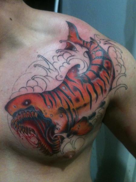 Tiger Shark Tattoos