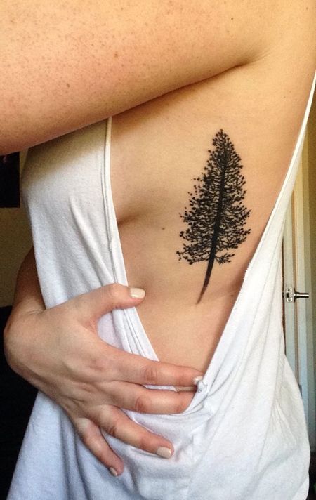 Tree Rib Tattoo