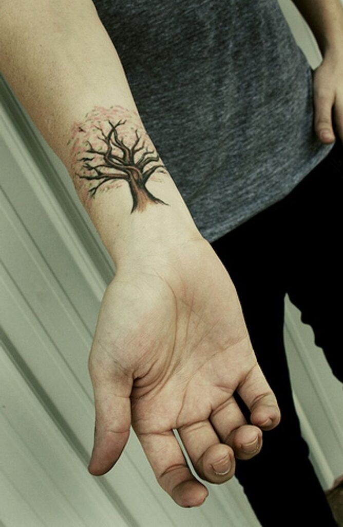 Tree Wrist Tattoo