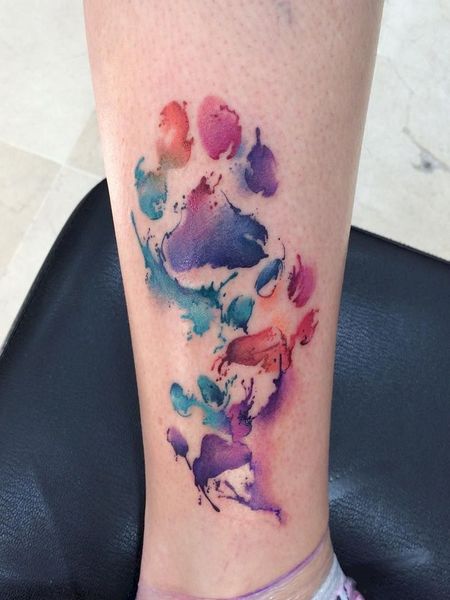 Watercolor Meaningful Tattoo