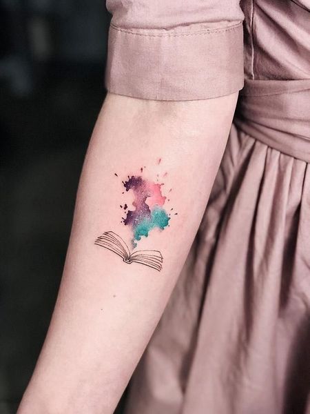 Watercolor Simple Tattoo