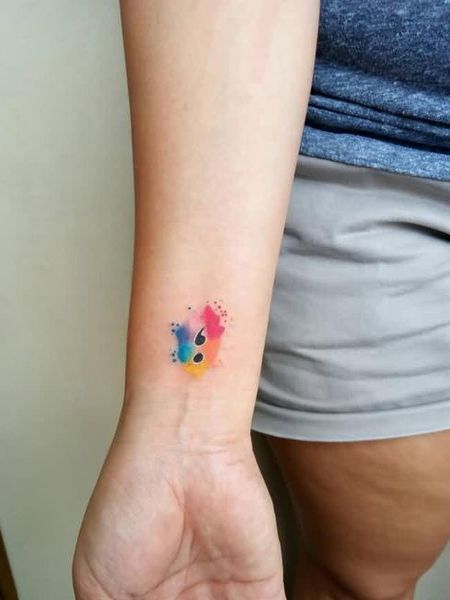 Watercolor Small Tattoo