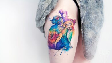 Watercolor Tattoos for Women