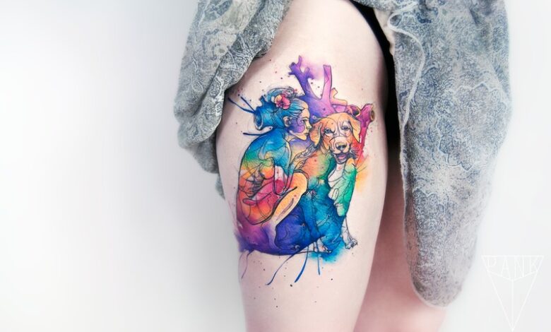 Watercolor Tattoos for Women