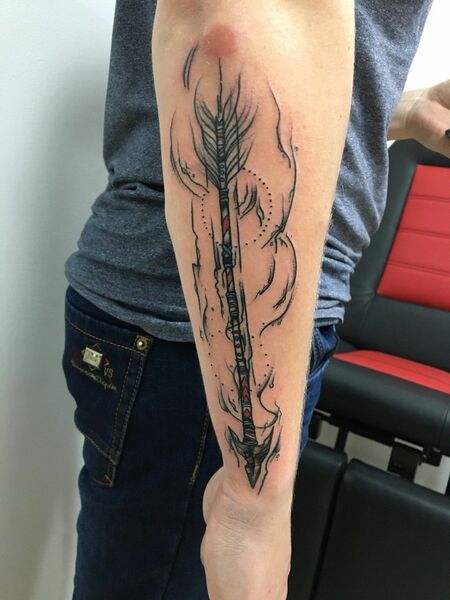 Arm Arrow Tattoo