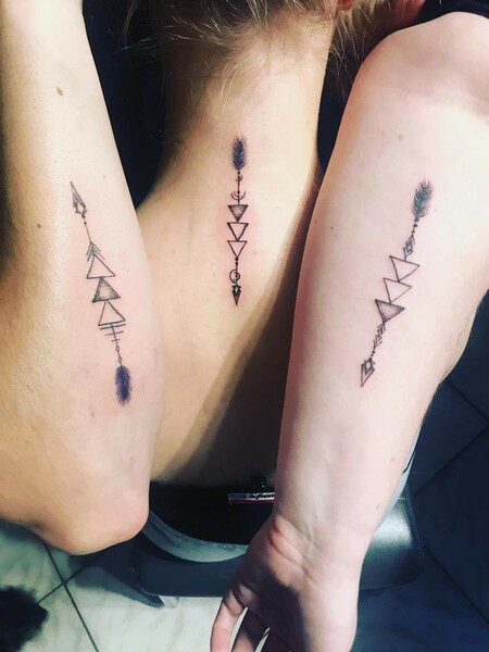 Arrow Sibling Tattoo