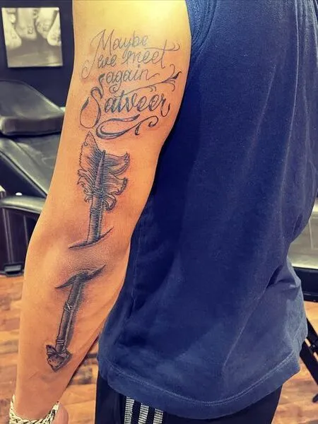 Arrow Sleeve Tattoo