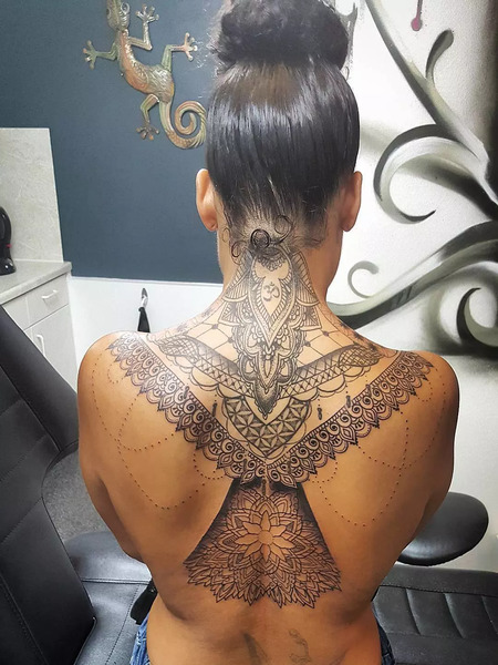 Back and Neck Tattoos