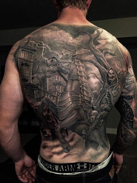 25 Best Back Tattoos For Men In 2023 - Tattoo Pro