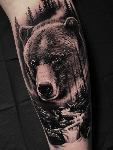 Bear Tattoo