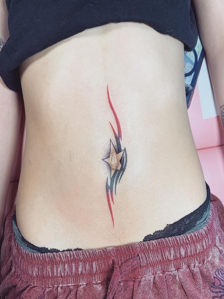 Belly Button Tattoo